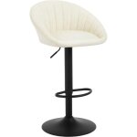Woltu - tabouret de bar chaise de bar pivotante rglable en hauteur, tabouret cuisine en similicuir vintage ...