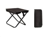 Tabouret de camping pliable, mini tabouret de camping pliable, chaise pliante de camping avec sac de ...