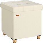 Tabouret cube en velours espace de rangement pouf 40 x 40 x 40 cm coffre de rangement repose - pied siège ... Tabouret cube en velours espace de rangement pouf 40 x 40 x 40 cm coffre de rangement repose - pied siège ...