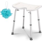 Tolletour tabouret de douche réglable en hauteur jusqu'à 136 kg tabouret de salle de bain - plaque de ... Tolletour tabouret de douche réglable en hauteur jusqu'à 136 kg tabouret de salle de bain - plaque de ...