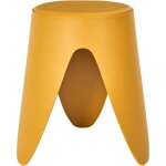 Tabouret eve jaune moutarde m6