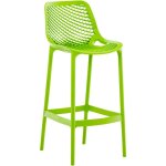 Clp - tabouret haut avec un design moderne avec des reproches de dos et de pied dans diffrentes couleurs ...
