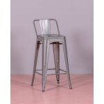 Nest dream - tabouret industriel en m�tal - bistro - metal