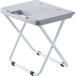 Tabouret pliable, tabouret pliant extrieur, petit tabouret pliant portable, convient pour le camping ...