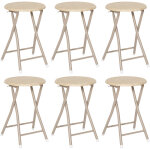 Tabouret pliant terra nova - lot de 6