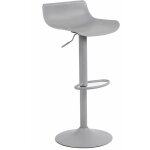 Tabouret réglable avec semelles pour meubles à barres externes internes avec siège en polypropylène et ... Tabouret réglable avec semelles pour meubles à barres externes internes avec siège en polypropylène et ...