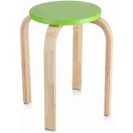Tabouret rond en bois bentwood empilable avec des couleurs bonbons tabouret de table antid�rapant pour ...