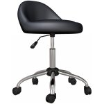 Tabouret à roulettes pivotant 360° marcy noir Tabouret à roulettes pivotant 360° marcy noir