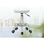 Tabouret  roulettes pivotant avec roulettes - hauteur rglable  360  - tabouret cosmtique - charge ...