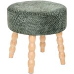 Tabouret spolo vert c�dre atmosphera cr�ateur d'int�rieur