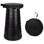 Tabouret t�lescopique portable, tabouret pliable en plastique, siege pliant portable , charge max. 200kg ...