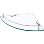 Tagère d'angle en verre - Étagère salle de bain douche - tablette murale Étagère en verre trempé - avec ... Tagère d'angle en verre - Étagère salle de bain douche - tablette murale Étagère en verre trempé - avec ...