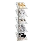 Sinbinta - tagère chaussure à 5 niveaux, rangement chaussure, peu encombrante Étroite etagere chaussure, ... Sinbinta - tagère chaussure à 5 niveaux, rangement chaussure, peu encombrante Étroite etagere chaussure, ...