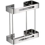 Tag�re de douche en acier inoxydable - �tag�re de baignoire de salle de bain, support d'�tag�re d'angle ...