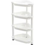 Fei yu - tagre de douche d'angle antirouille blanc tagre de cuisine meuble de rangement de salle de ...