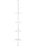Tagère de douche télescopique 100 - 320 cm Étagère de douche réglable en hauteur sans perçage Étagère ... Tagère de douche télescopique 100 - 320 cm Étagère de douche réglable en hauteur sans perçage Étagère ...