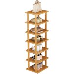 Étagère meuble à chaussures en bois à 7 niveaux, range - chaussures, Étagère amovible Étagère meuble à chaussures en bois à 7 niveaux, range - chaussures, Étagère amovible