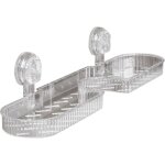 Tag�re de rangement, porte - articles de toilette, bac � douche amovible, accessoires de rangement de ...