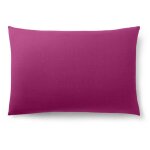 Taie d'oreiller - pr�mium - 50 x 70 cm - 100% coton - certifi�e oeko - tex - magenta