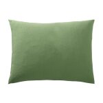 Taie d'oreiller 'noah' 50 x 70 cm 'gaze de coton' - noah olive