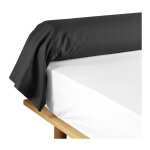 Taie de traversin 'lina' 85x185cm noir