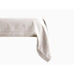 Taie de traversin palace pur coton teint lav, 63 fils / cm vent du sud palace naturel - 43 x 195 cm ...