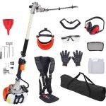 Taille - haie a gaz, 26 cc, taille - haie a perche moteur a 2 temps avec lame double face double action, ... Taille - haie a gaz, 26 cc, taille - haie a perche moteur a 2 temps avec lame double face double action, ...