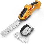 Taille - haie portatif � batterie lithium, jaune, mini taille - haie �lectrique, tondeuse � gazon, taille ...