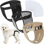 Taille: xl paquet de 3 couches pour chien culottes menstruelles pour chien femelle pantalon pour chien ...