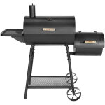 Taino kamayo fumoir barbecue d'angle grill � charbon de bois petit chariot de barbecue bbq