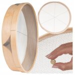 Tamis de construction bi?goraj, tamis fait main d'un diam�tre de 50 cm (0, 3 mm).