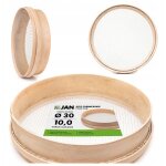 Tamis de construction : tamis � mailles de 35 cm de diam�tre et de 10 mm de largeur de maille.