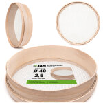 Tamis de construction : maille de tamis de 40 cm de diam�tre, maille de 2, 5 mm