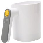 Tamis � farine �lectrique, � piles, pour p�tisserie, poign�e ergonomique, facile � nettoyer