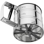 Tamis � farine manuel et professionnel pour la p�tisserie, en acier inoxydable, en forme de fleur, � ...