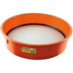 Tamis plastique superchok � 45 cm ? grille n�8 en acier galvanis� ? monture en polystyr�ne choc ? profondeur ...