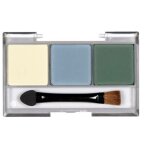 Palettes pastel jaune sable / gris panzer / kaki - boitier tamiya