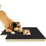 Tampon � gratter pour pattes de chien - lime � ongles pour animaux de compagnie, planche � d�couper, ...