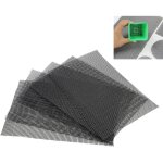 Tampon maille de trou de pot fleur, 5 pices tapis grille de fond de bonsa en plastique crans trou ...