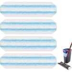 Tampons de rechange pour balais plats o - cedar h2pro, t�tes de balai en microfibre pour balais plats ...
