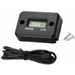 Memkey - tanche affichage lcd compteur horaire numrique minuterie de jauge pour quad moto motoneige ...
