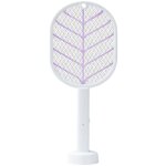 Tapette � insectes �lectrique, tapette � moustiques pliable, puissant r�pulsif �lectrique rechargeable ...