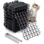 Tapis anti chat, pic anti chat, 12 barri�res pour animaux avec pointes, tapis r�pulsif pour chats 20x15cm, ...