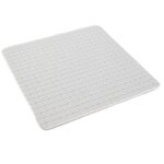 Tapis anti - d�rapant baignoire ou douche - today - utility - 50 x 50 cm - carr� - white