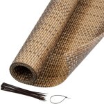 Tapis anti - regards aspect rotin - 1 x 3m brun clair Tapis anti - regards aspect rotin - 1 x 3m brun clair