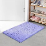 Tapis antid�rapant, chenille tapis absorbant chien, tapis lavable en machine tapis doux, convient pour ...