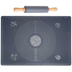 Tapis arriere et rouleau rotatif en silicone resistant