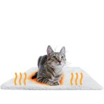 Tapis auto chauffant chat et chien - couverture chauffante chat sans �lectricit�, douce et moelleuse, ...
