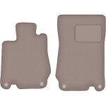 Tapis avant beiges pour : mercedes sl r230 roadster (2001 - 2011)
