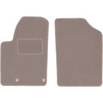Tapis avant beiges pour : monospace citron xsara picasso (1997 - 2010)